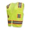 Radians Hi-Vis Surv 2Tone Safety Glow Vest-Grn-L SV6GLGL - alternate 1